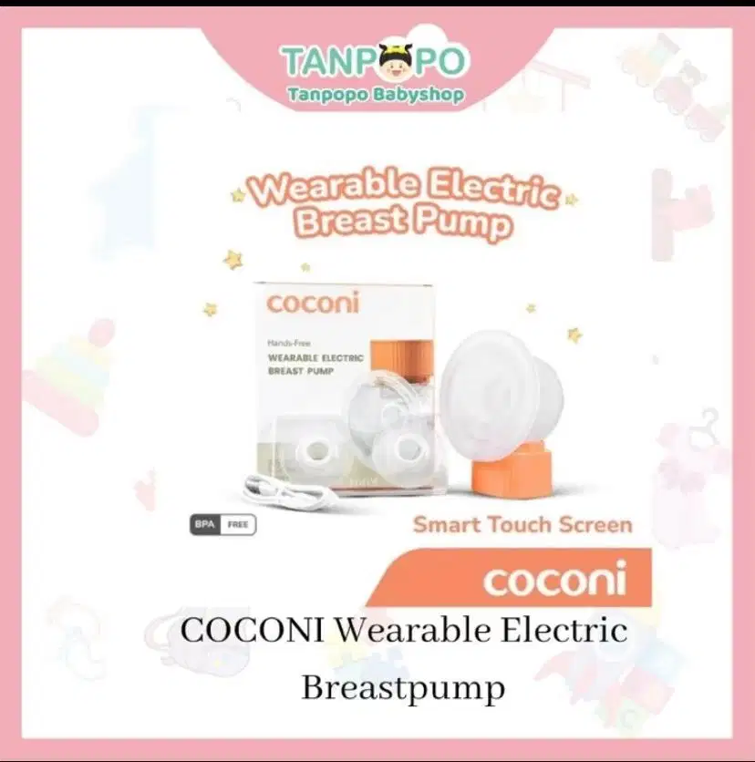 coconi hands free wearable electric breastpump