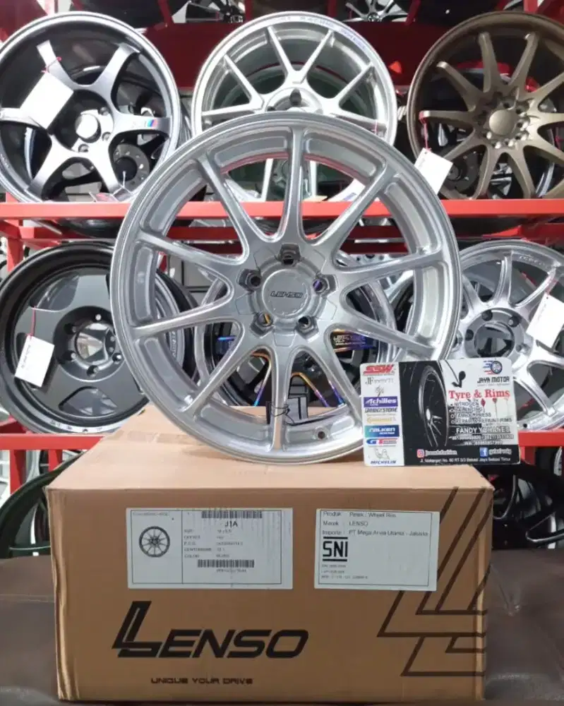 Velg lenso J1A r18 5x114,3 lbr8 et40