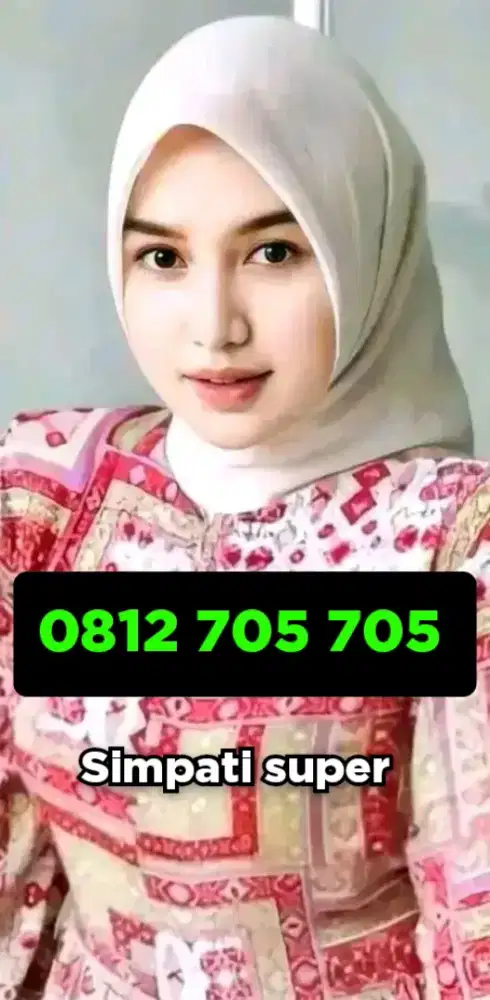 Nomor cantik simpati Telkomsel