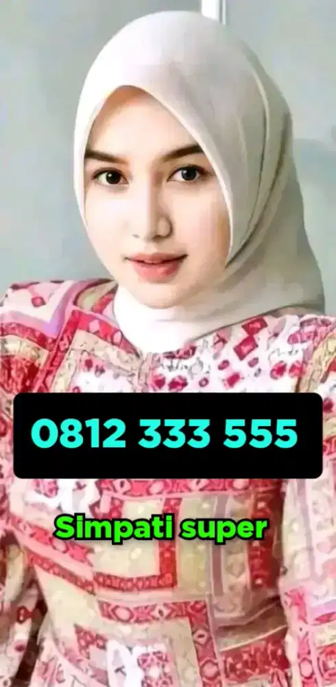 Perdana Nomor Cantik Simpati Telkomsel Super