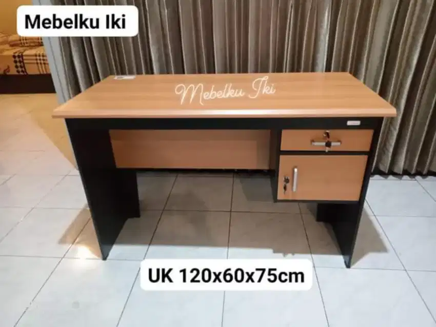 Meja tulis kantor termurah kualitas terbaik bisa kirim COD