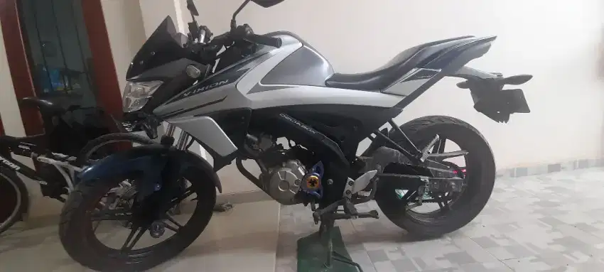 Vixion new 2017 gress lengkap plat B di Balam