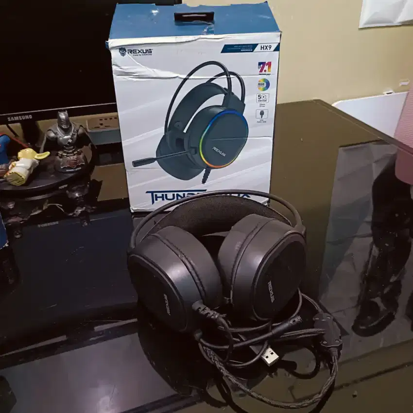 headset gaming rexus thundervox HX9 