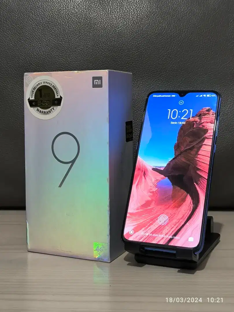 Jual Xiaomi Mi 9 (8/128) Second Full set Mulus