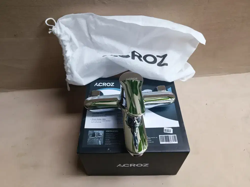 Acroz Kris Keran Air Shower Mixer Bathub Kran Water Heater New Baru
