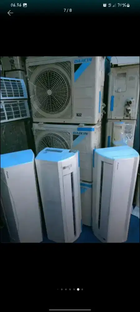 Jual AC bekas murah berkualitas bergaransi all brand