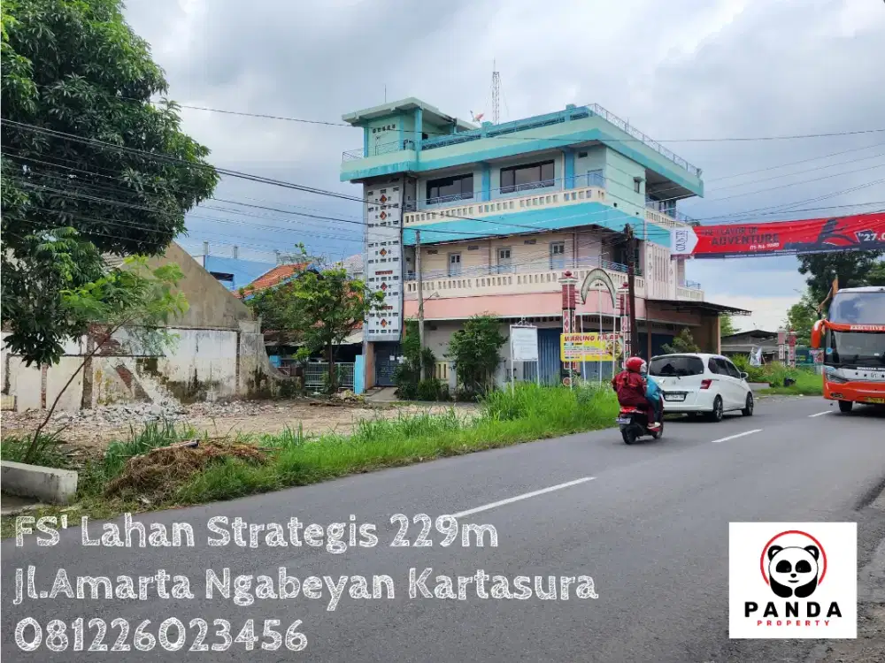 JUAL TANAH SIAP BANGUN DI JL.AMARTA NGABEYAN KARTASURA BARAT RSKARIMA
