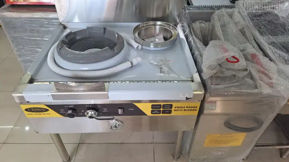 Kompor Gas Crown Kwali Range High Pressure KR1T1S