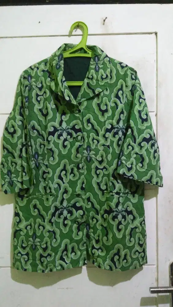 Blouse Batik Hijau