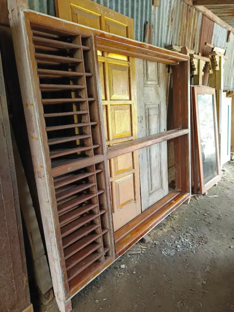 100rb/m Kusen dan jendela jati kuputarung