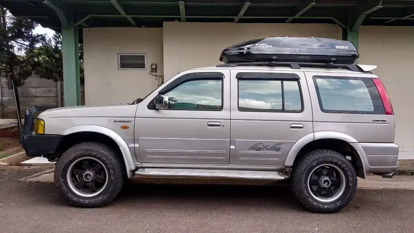 roofbox whale carrier ford everest roof rack box overlander 650 liter