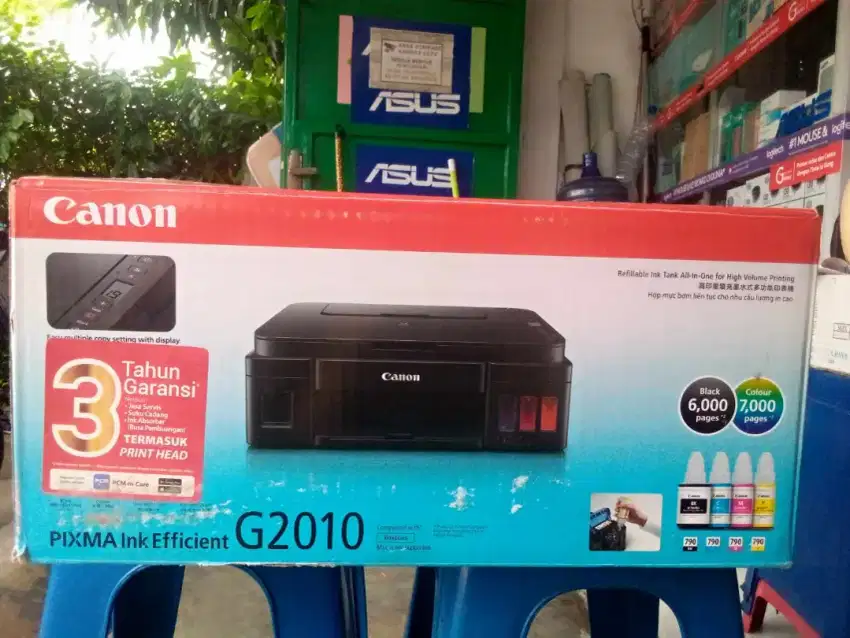 Printer multifungsi canon pixma g2010 print scan copy