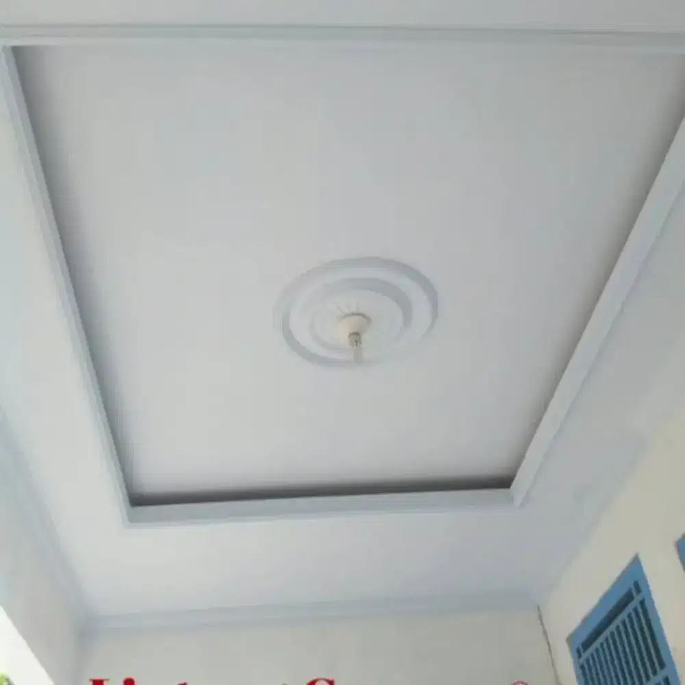 Plafon Gypsum, Pvc Dan Sekat Partisi gypsum, Grc