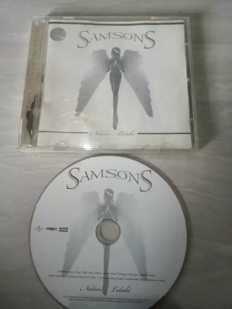 Kaset CD album Samsons