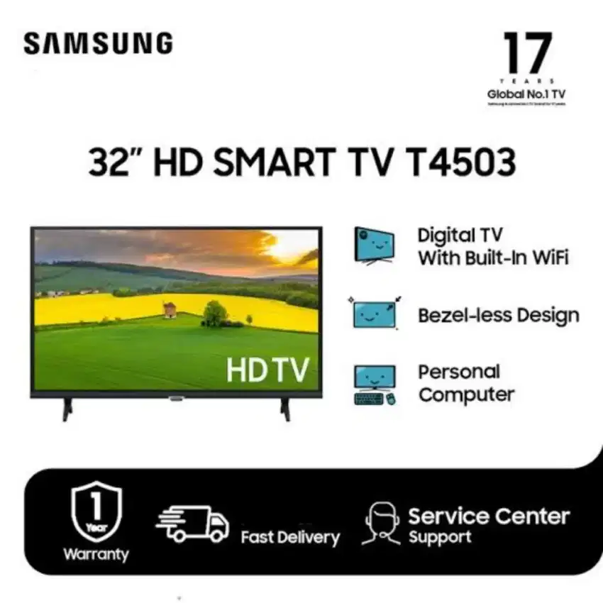 Samsung 32 Inch Smart LED TV T4503