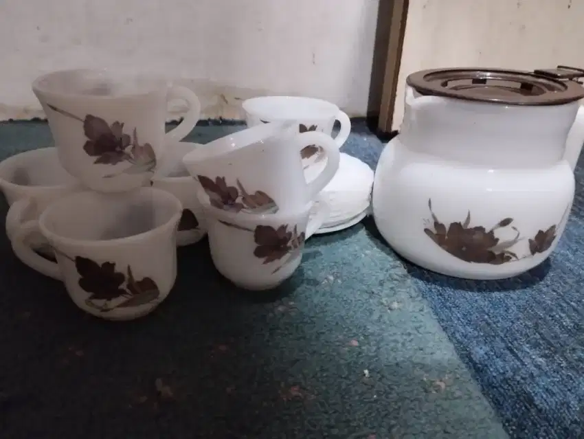 Tea set antik 7 set