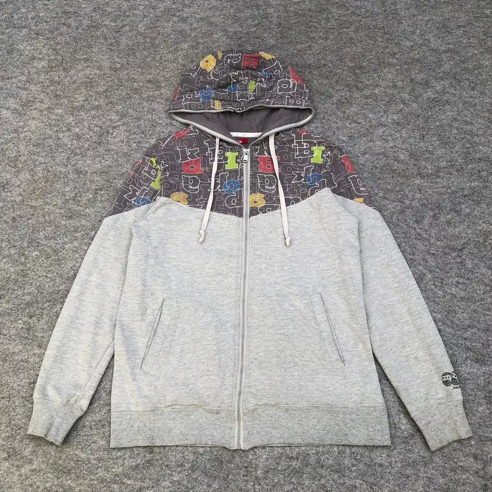 ZIP HOODIE INDIGO BANK