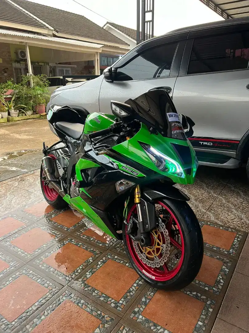 Motor kawasaki ninja zx636