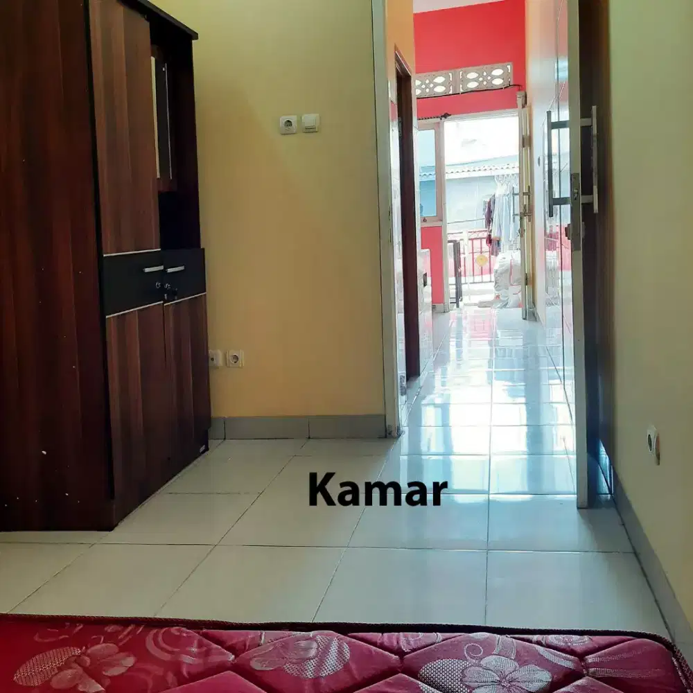 Kontrakan petakan/Kosan Rumah Tangga di Lt. 2, untuk keluarga Muslim