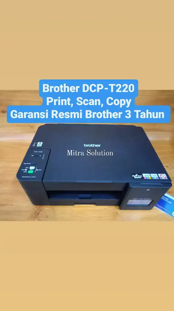 Printer Brother T220 T-220 T 220 pengganti T310 T-310 baru garansi 3th