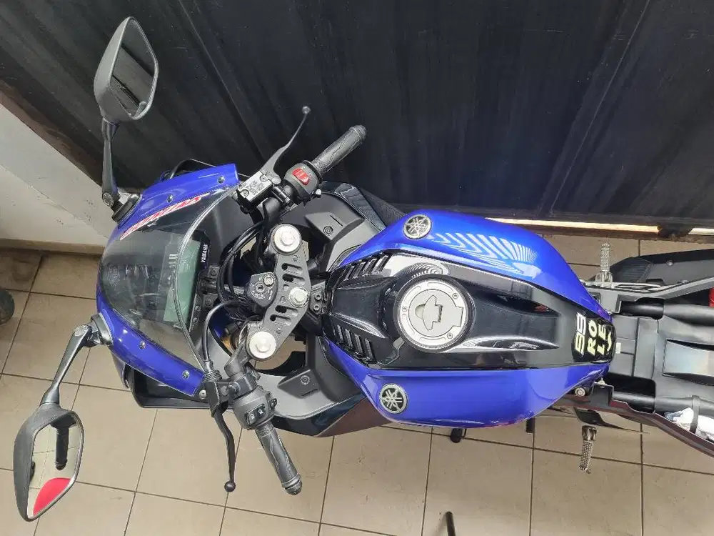 Yamaha R15 Biru Mulus, Barusan perpanjang stnk + ganti plat putih