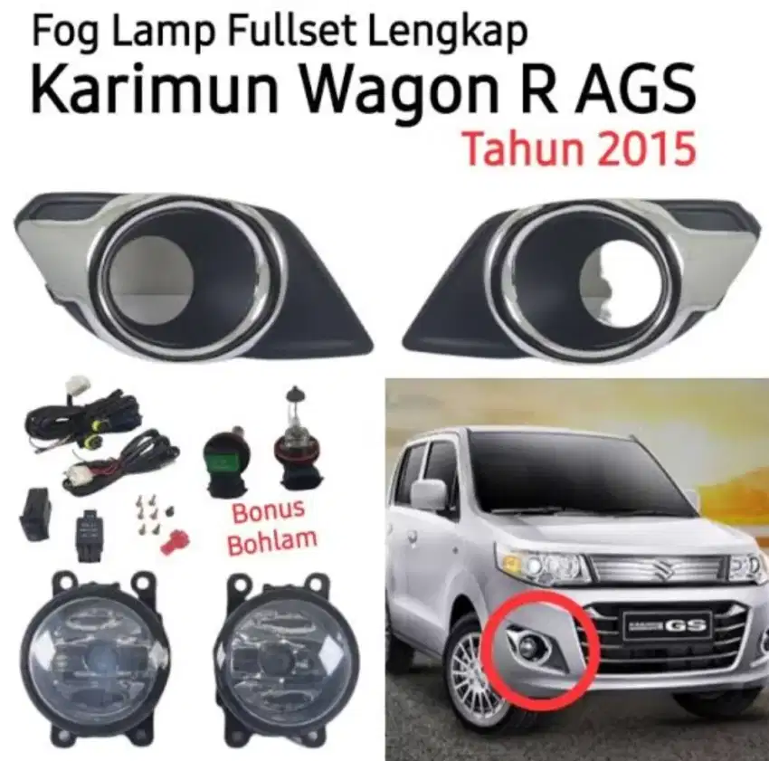 Foglamp Suzuki Karimun Wagon R FullSet