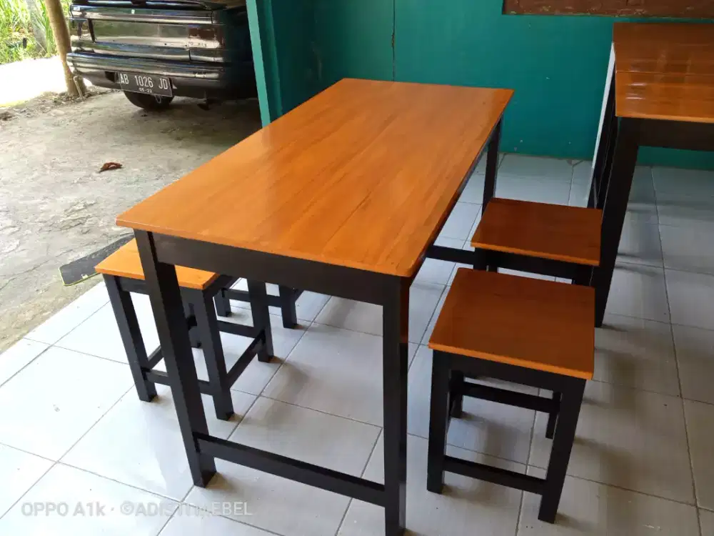 Meja kursi cafe warung promo