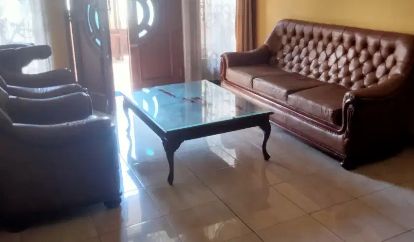 DISKON AKHIR TAHUN  SOFA KULIT ASLI Export Quality