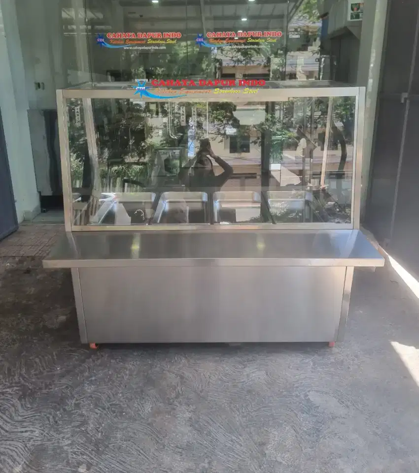 ETALASE / DISPLAY / BAIN MARIE / PEMANAS / PENGHANGAT /FOOD WARMER