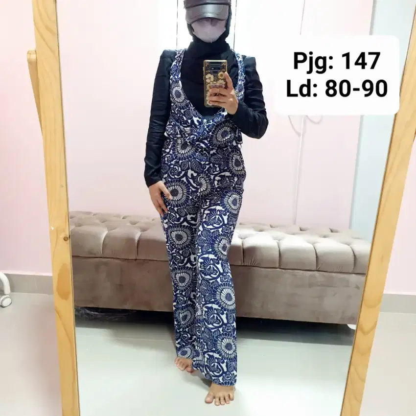 KITSCHEN Jumpsuits Panjang Tanpa Lengan Wanita