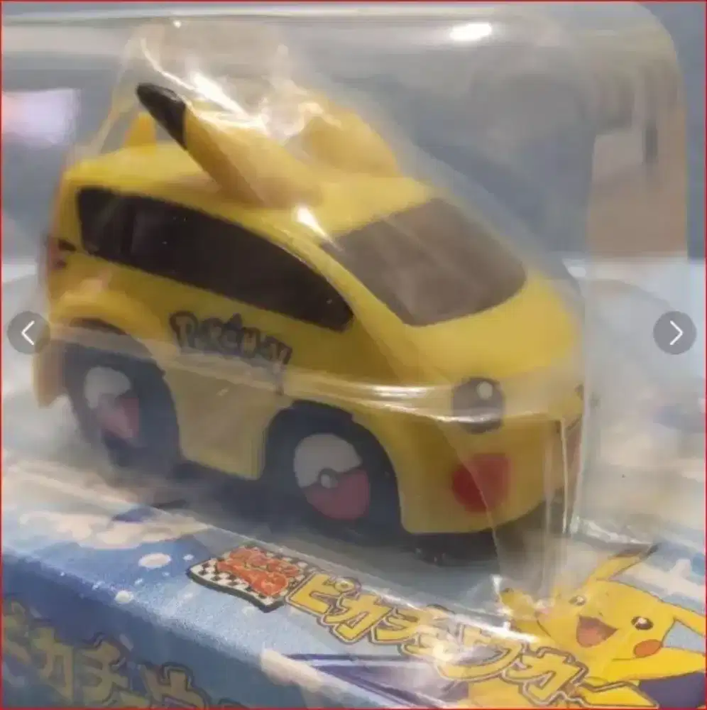 Diecast choro-q mainan mobil pokemon