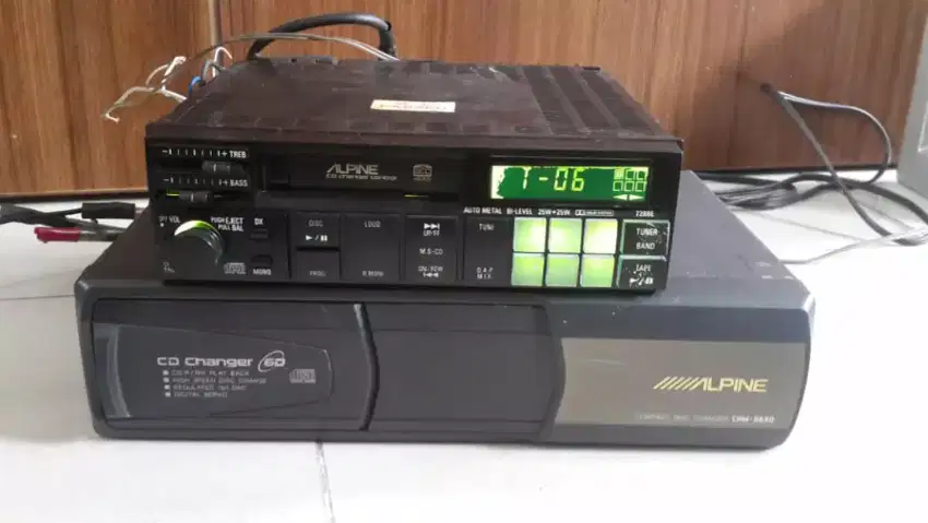 Tape dan cd alpine