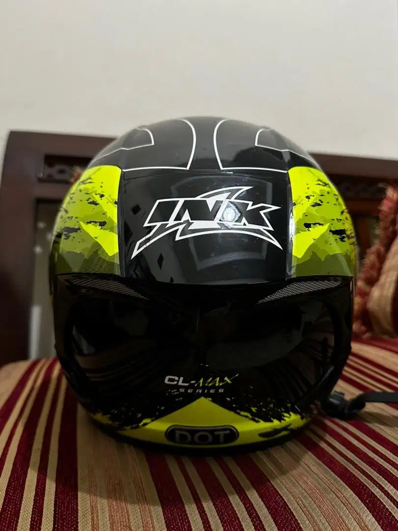 Jual Helm INK CL MAX Full Face Black Yellow