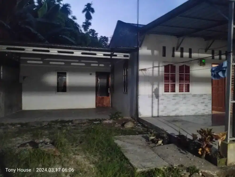 Dijual Rumah Pribadi Ukuran 12 X 12 Lokasi Tebing Tinggi