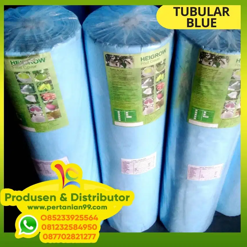 Ready, Tubular Blue untuk Pembungkus Buah Pisang Termurah