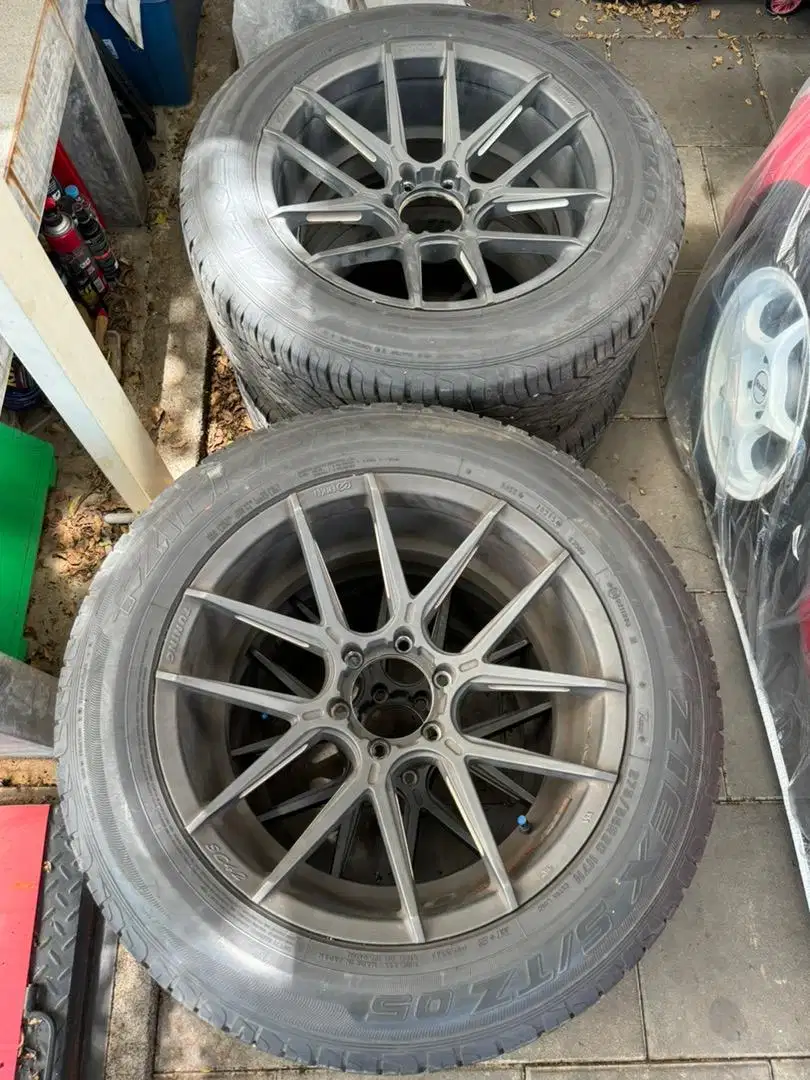 Velg ban enkei original sc42 ring 20 pajero fortuner everest 6x139