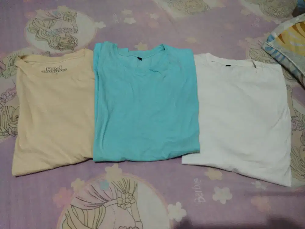 T'shirt bahan katun