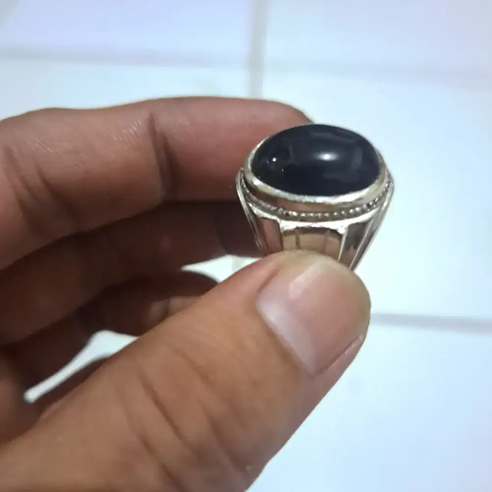 Natural batu akik kecubung wulung