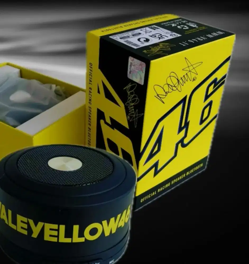 Audio speaker motogp x vr46, including dvd