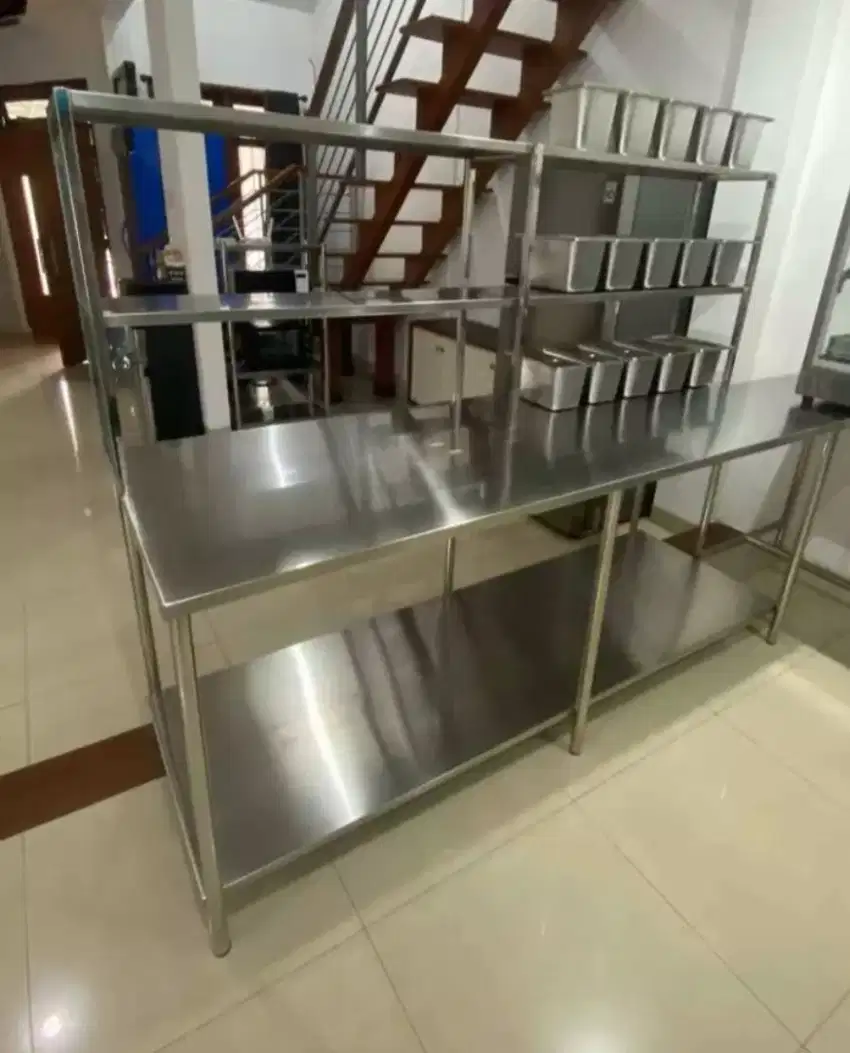 Meja Saji Stainless Steel