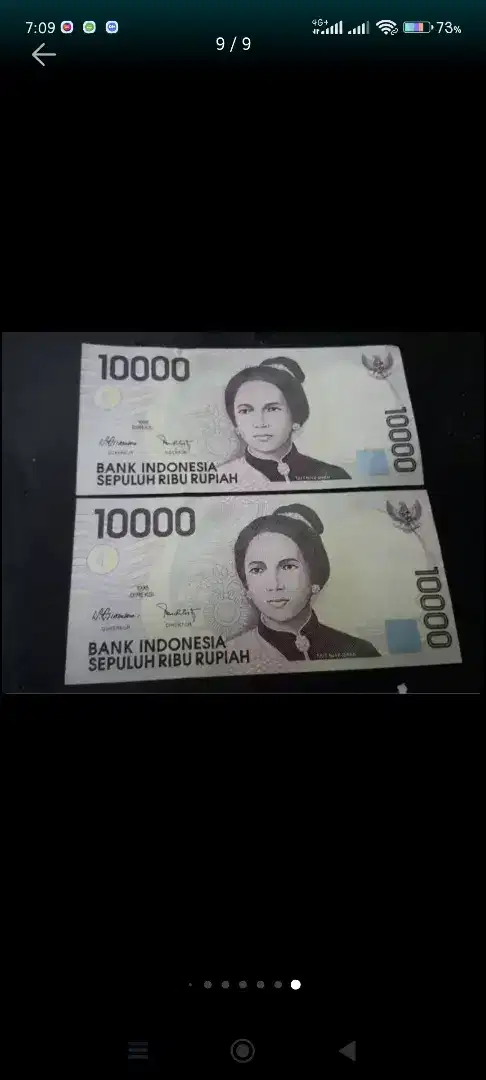 Uang pecahan 10.000 tahun 1998