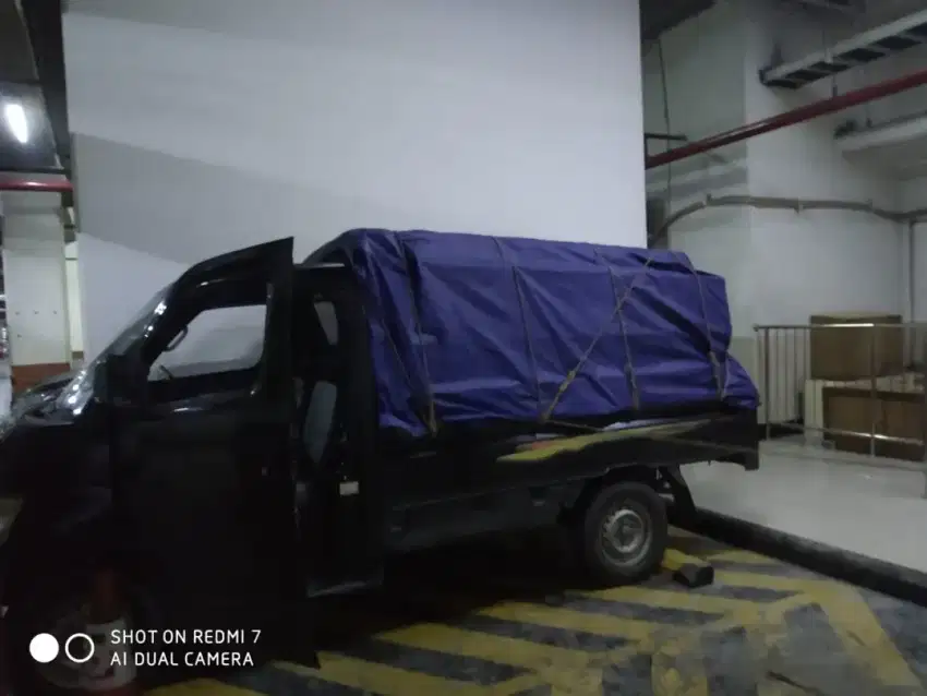 Jasa pindah barang kontrakan pakai pickup losbak