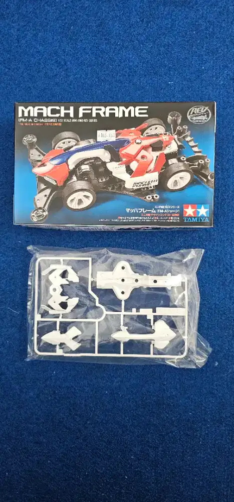 Body Mach Frame dan Decal Tamiya