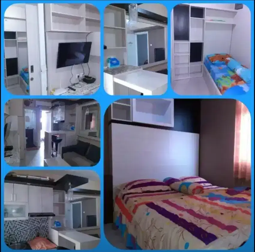 Sewa 2BR Tahunan Hunian Menarik Jakarta Pusat (Green Pramuka City)