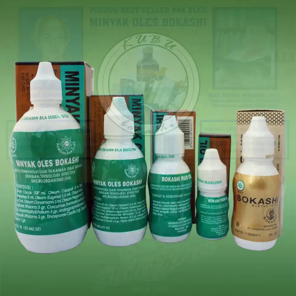 MINYAK OLES BOKASHI (100% ORIGINAL)