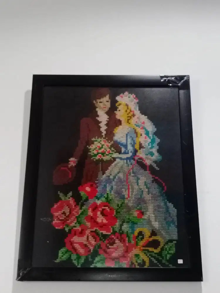 Sulaman kristik sepasang pengantin