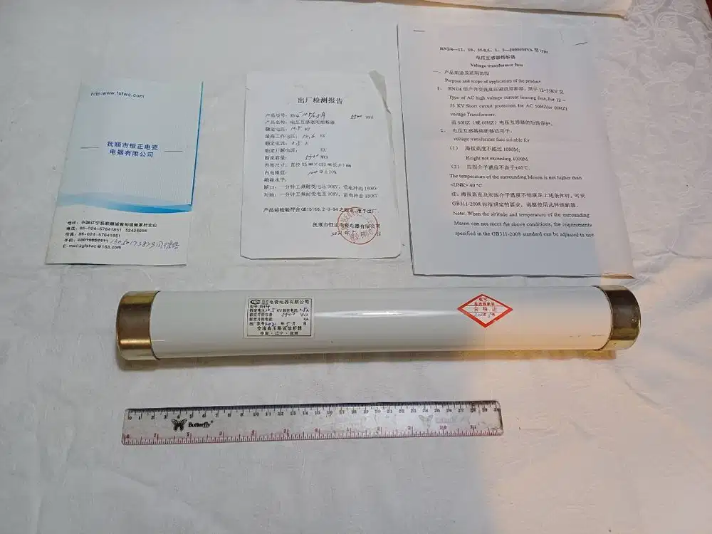 High Voltage Fuse RN4  55*410mm  5500 MVA