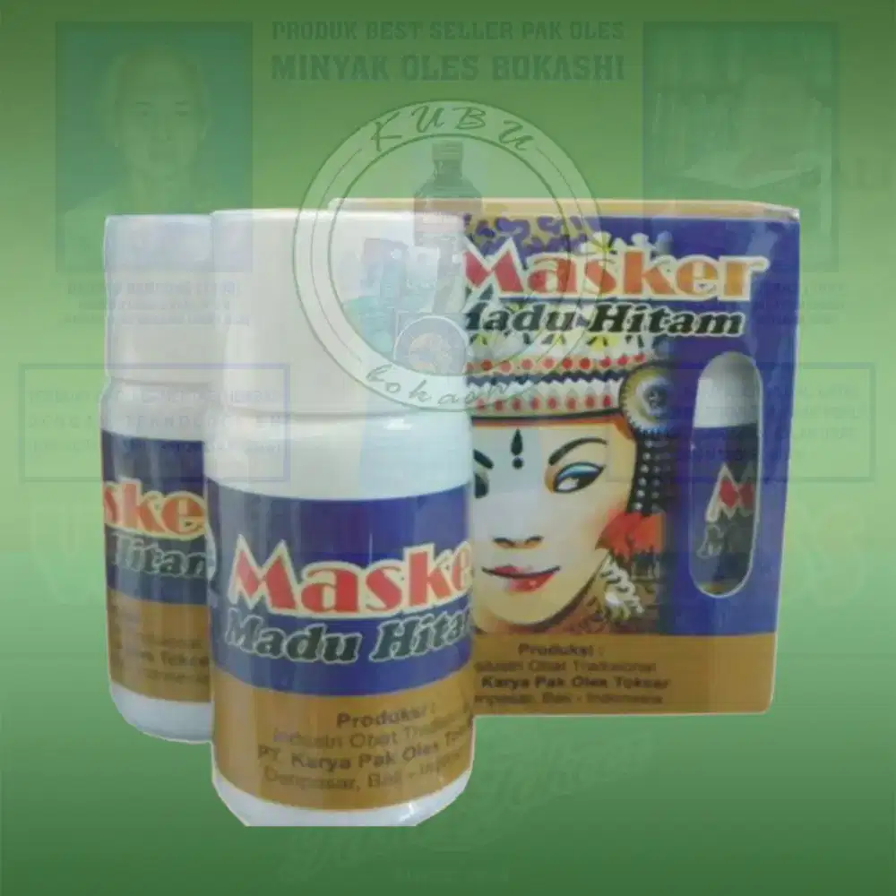 MASKER MADU HITAM