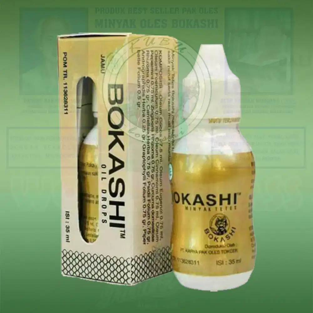 MINYAK TETES BOKASHI (100% ORIGINAL)
