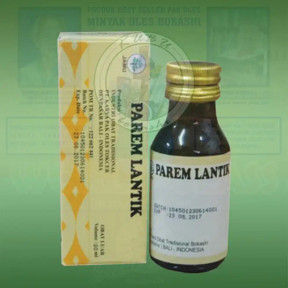 PAREM LANTIK (OBAT REMATIK)